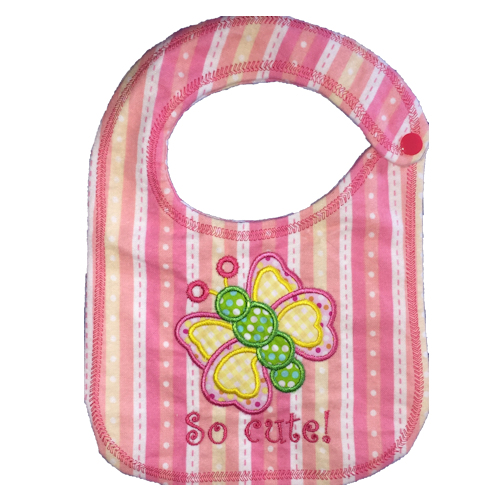 Butterfly Bib