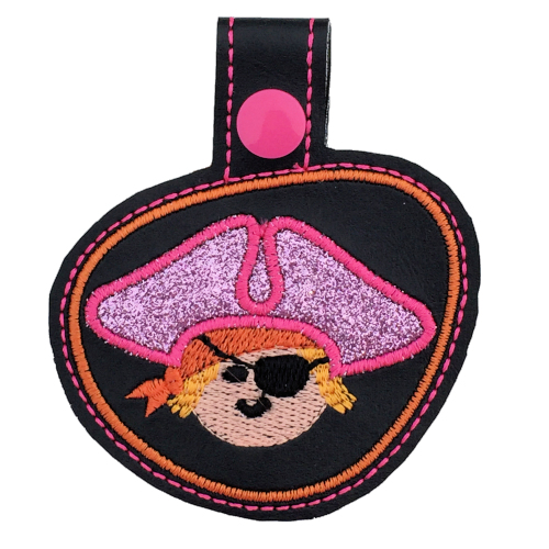 Cap'n Pegbeard Patch Snap Tab