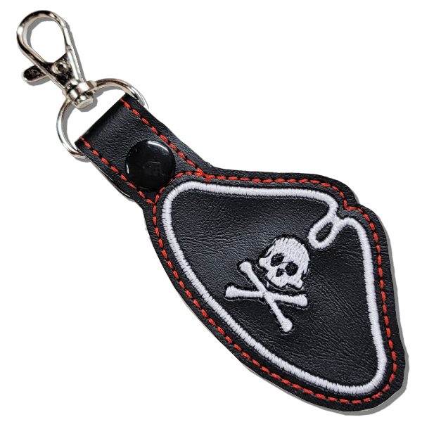 Pirate Hat Snap Tab